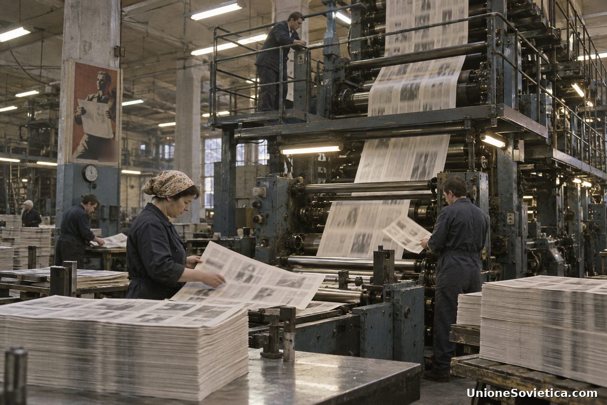 I giornali sovietici